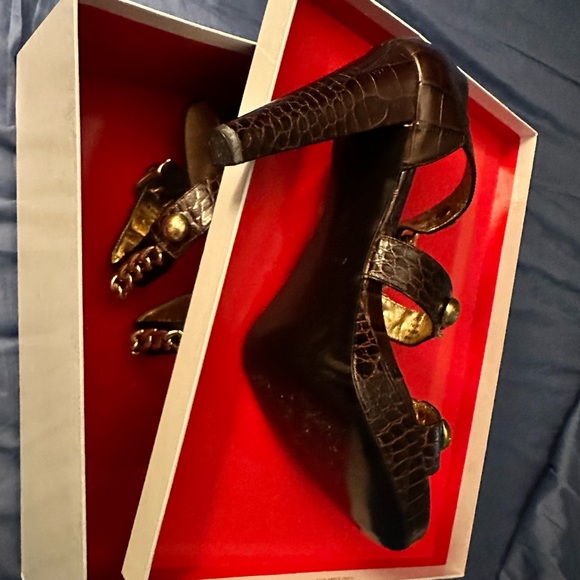 Coach Alligator pattern Size 8.5 - Picture 6 of 10